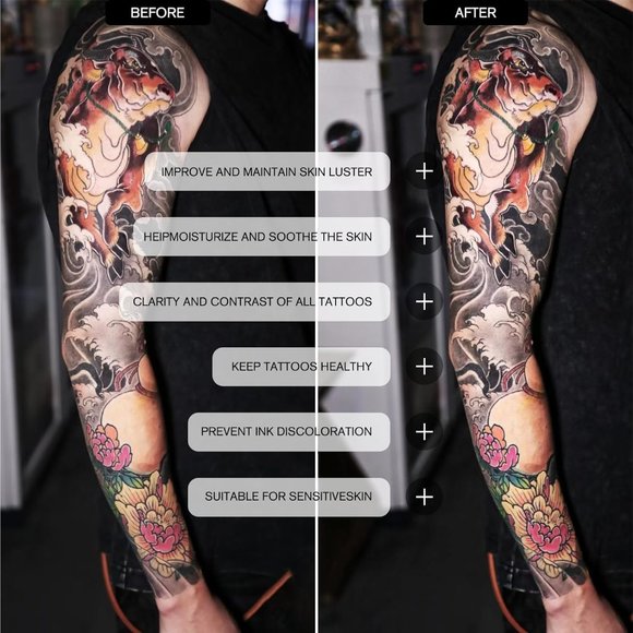 Tattoo Aftercare 1.76 fl oz Tattoo Balm, For New & Older Tattoos - Picture 3 of 7